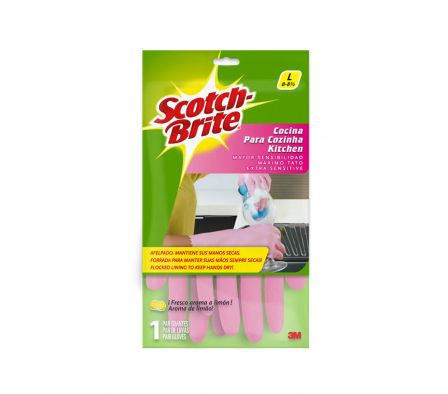 GUANTE SCOTCH-BRITE TAREAS DELICADAS GRANDE (24)