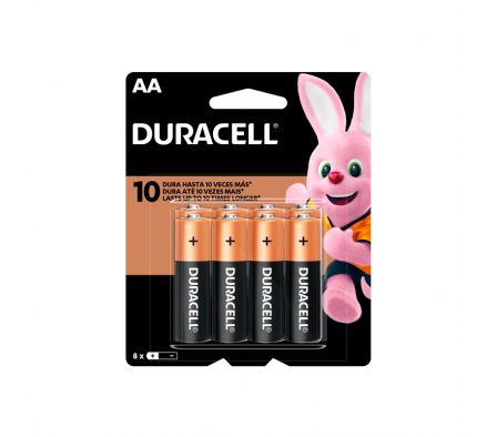 PILAS DURACELL AA X 8 (48)