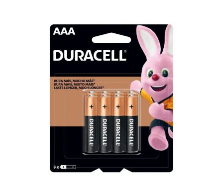 PILAS DURACELL AAA X 8 (48)