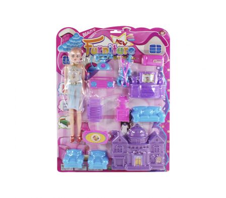 MUÑECA CON ACCESORIOS BLISTER 2015-8 REF.1534-9