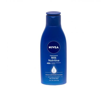 CREMA NIVEA BODY MILK NUTRIT. 125 ML