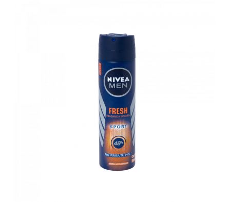 NIVEA DEO SPRAY FRESH SPORT FOR MEN 150ML (12)