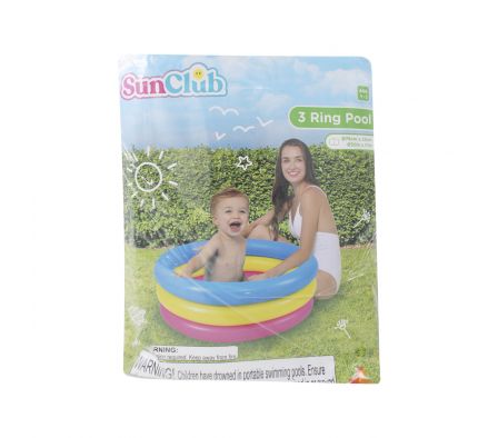 PILETA INFLABLE JILONG RED. C/3 ANILLOS X 66LTS