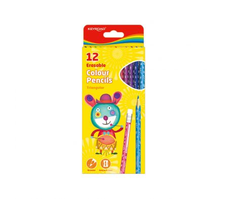 LAPIZ KEYROAD DE COLOR BORRABEL CAJAX12