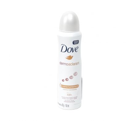 DESOD. DOVE AER. DERMO ACLARANT 150ML (12)