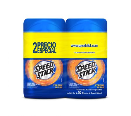 DEO SS XTREME ULTRA ROLLON SPEED STICK 50ML 2 PACK (6)