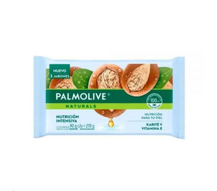 PACK JABON DE TOC. PALMOLIVE KARITE Y VIT. E 3X 90GR (24)