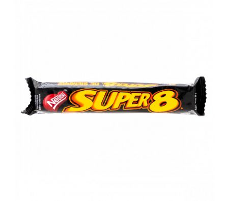 CHOCOLATE SUPER 8 OBLEA BAÑADA E/ BARRA 29 GR (96)