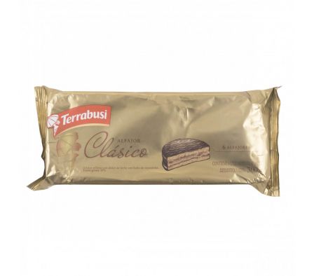ALFAJORES TERRABUSI CLASICO X 6 UNID.