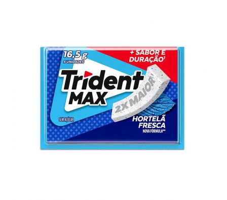 CHICLE TRIDENT MAX HORTELA 16.5GR (24X14)