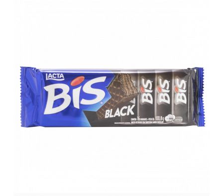 WAFER BIS BLACK CHOCOLATE 60UN X 100,8GR (60)