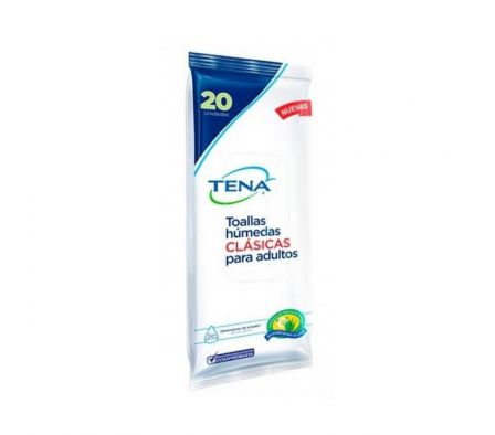 TOALLAS HUMEDAS TENA CLASICA X 20UN (12)