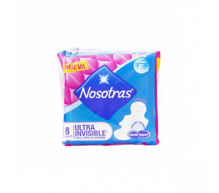 TOALLA FEM NOSOTRAS ULTRA INVIS.TELA 8UN (30)