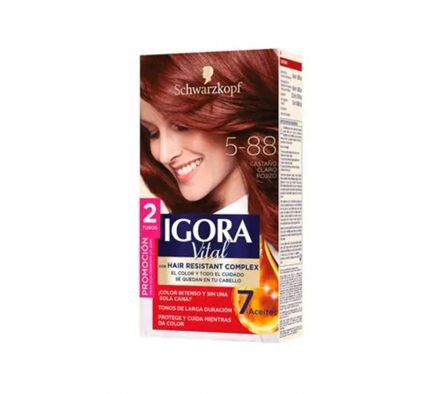 TINTE IGORA VITAL KIT 5-88 (12)
