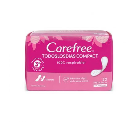 PRO. CAREFREE COMPACT S/PERF. X 20UN (60)