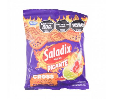 SNACK SALADIX CROSS PICANTE 67GR (32)