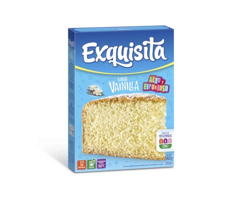 BISCOCHUELO EXQUISITA VAINILLA 540 GRS.