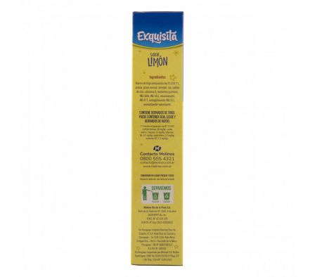 BISCOCHUELO EXQUISITA LIMON 540 G.