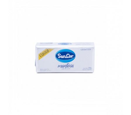 MANTECA SANCOR CLASICA 200 GRS. - CALIDAD EXTRA.