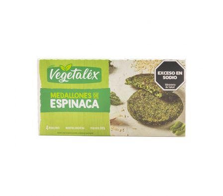 MEDALLONES DE ESPINACAS VEGETALEX 300GR