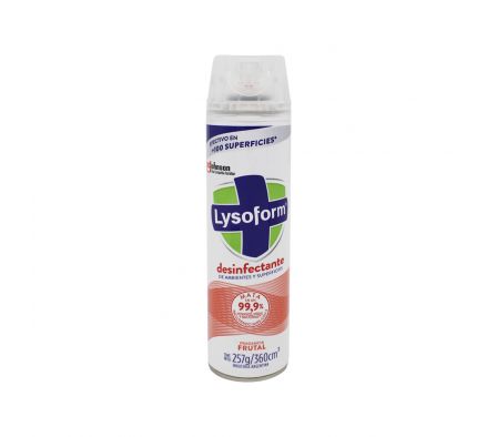 DESINFECTANTE AEROSOL LYSOFORM FLORAL X 390CC (6)