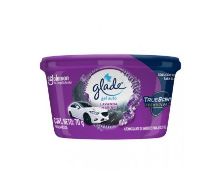 GLADE MINIGEL CAR LAVANDA MAR. 70G/30