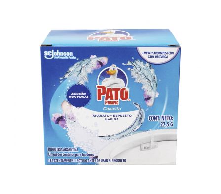 PASTILLA P/INODORO PATO MARINA CANASTA FULL X 27.5GR (12)