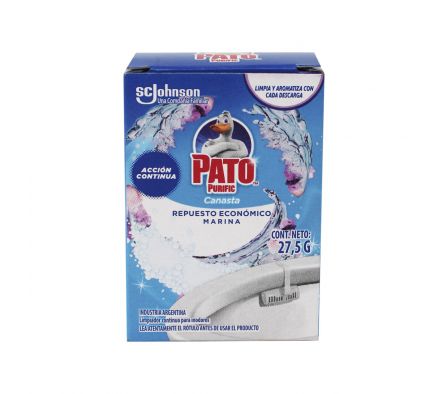 PASTILLA P/INODORO PATO MARINA REPUESTO X 27.5GR (24)