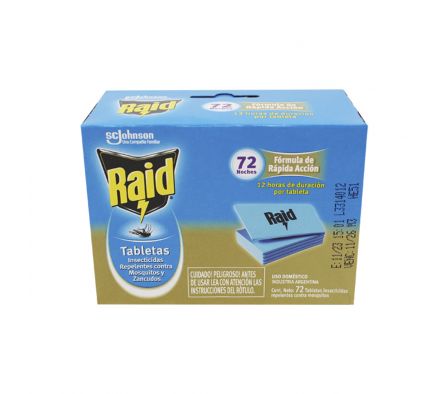 RAID TABLETAS TRAD. 72UNX 8