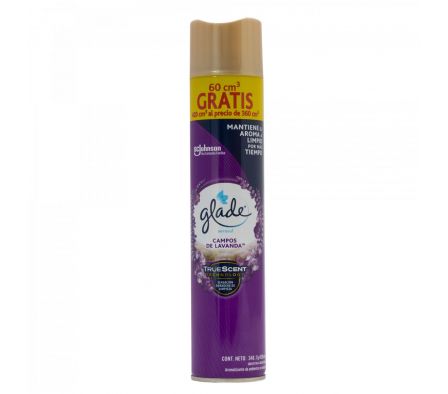 DESODORANTE GLADE AEROSOL LAVANDA BONUS X 420ML (6)