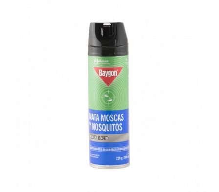 INSECT. BAYGON AZUL 300 CC. MATA MOSQ.(12)