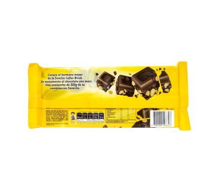 CHOC. LE/MANI COFLER BLOCK 300GR (24)