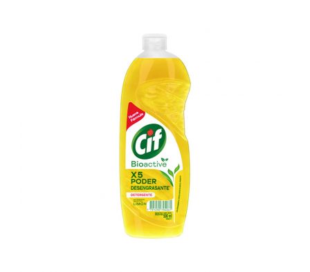 DETERGENTE CIF BIOACTIVE LIMON X 500ML (12)
