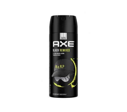 DESOD. AEROSOL AXE BLACK BZRP X 150ML ED. LIM (12)