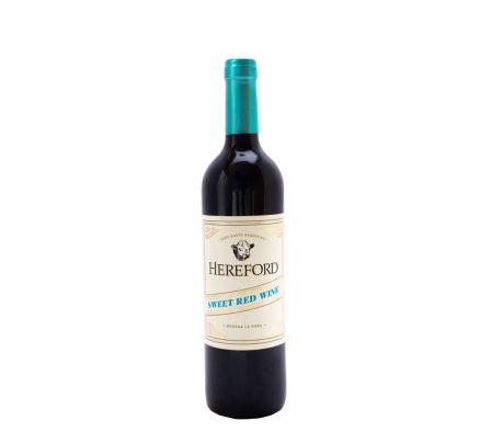 VINO HEREFORF SWEET RED WINE 750ML (6)