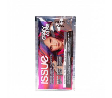 TINTE ISSUE CRAZY COLORS AZUL 47G (10)