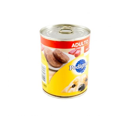 ALIM. PEDIGR. ADULTO CARNE LATA 340GR. (24)