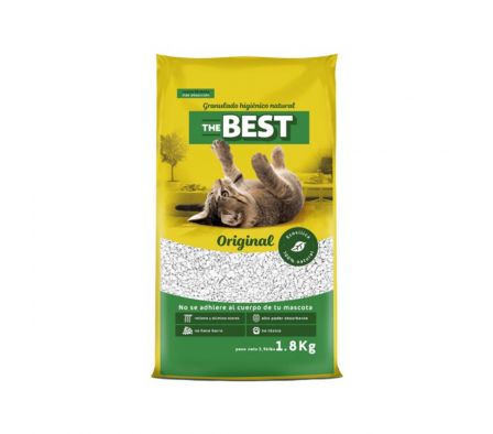 PIEDRA SANIT. P/ GATOS THE BEST ORIGINAL 1.8KG (10)