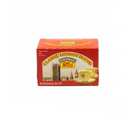 TE NEGRO HORNIMANS 40 G. X 20 SAQUIT (50)