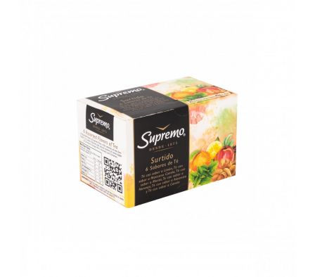 TE SUPREMO 6 SABORES X 20 U