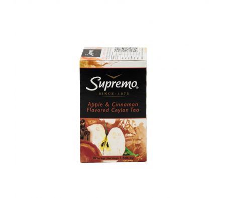 TE SUPREMO MANZANA Y CANELA 20SOB