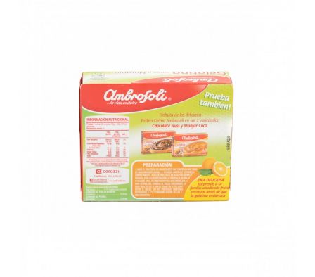 GELATINA AMBROSOLI NARANJA 100G