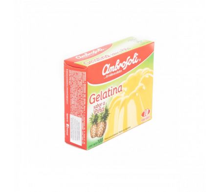 GELATINA PIÑA AMBROSOLI 100G(20)