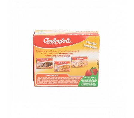 GELATINA AMBROSOLI FRUTILLA 100G