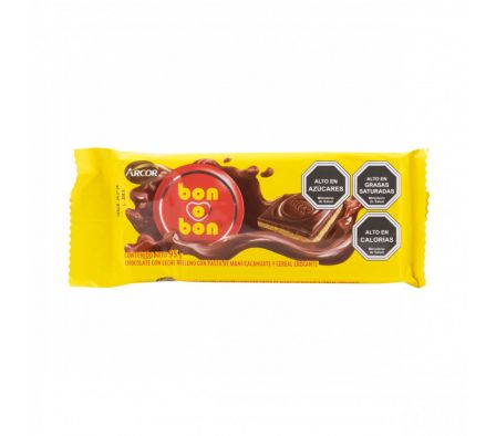 TABLETA ARCOR BON O BON LECHE 110GR (15)
