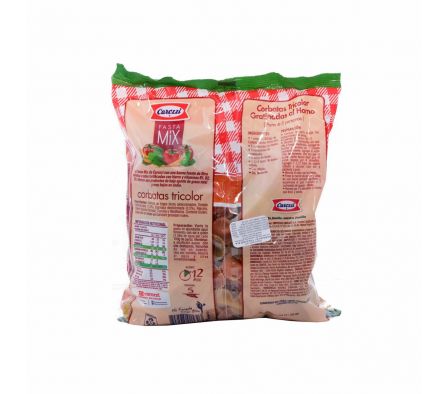FIDEO CAROZZI CORBATA TRICOLOR 400 GRS