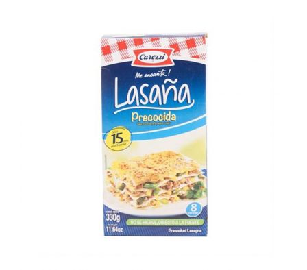 LAZAÑA PRE-COCIDA CAROZZI 360GR (24)