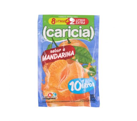 JUGO E/POLVO CARICIA MANDARINA 10LT X 100GR (30)