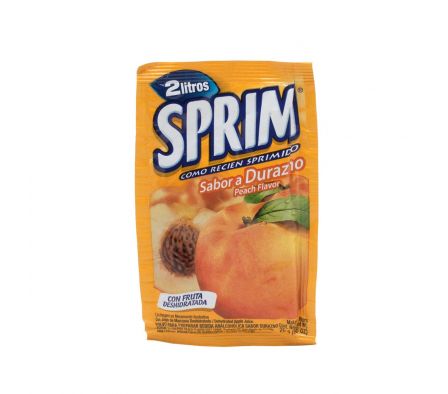 JUGO E/POLVO SPRIM DURAZNO X 2LT (80)