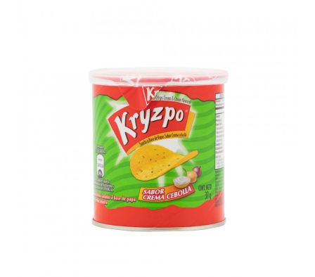 PAPAS FRITAS KRYZPO CREMA CEBOLLA 40GR (48)